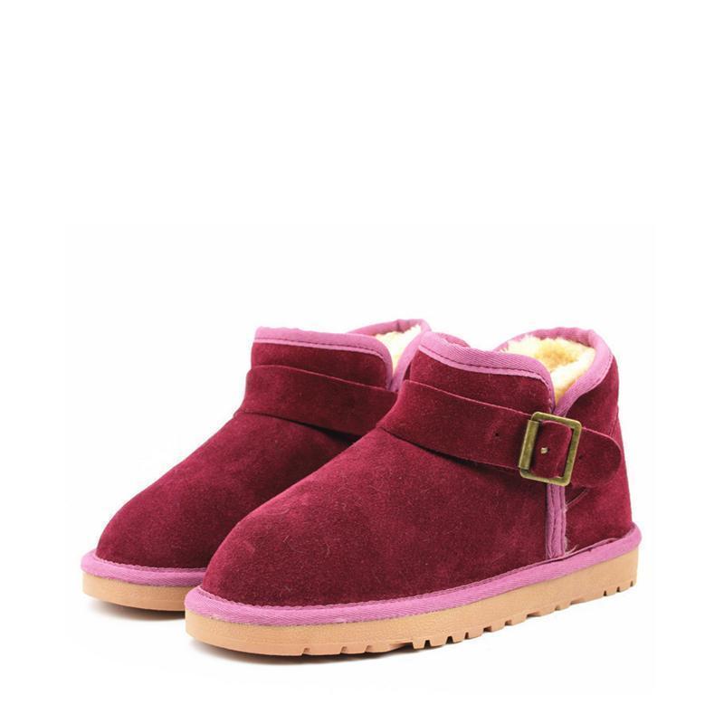 Women Fashion Ankle  Fur Snow Boots